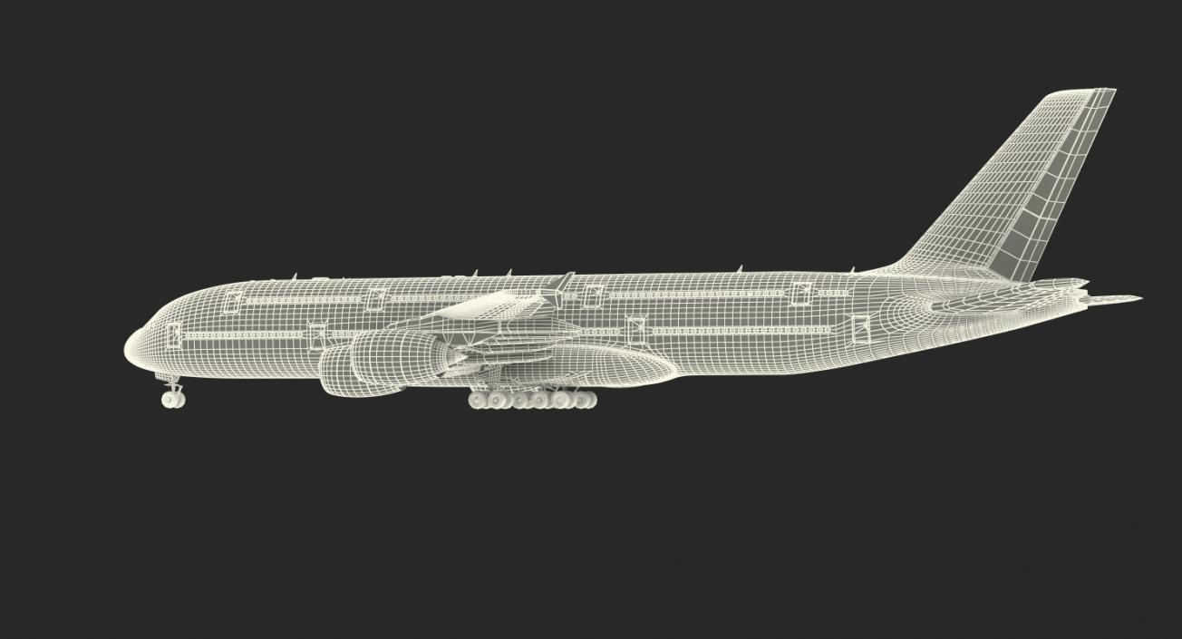 Airbus A380-1000 Air France 3D